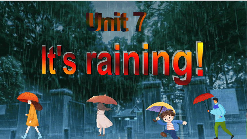(新课标) Unit 7 Section B 3a-selfcheck 课件 （新目标英语七下 Unit 7 It's raining.）