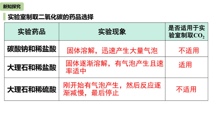 6.2二氧化碳制取的研究(第一课时)课件--2022-2023学年九年级化学人教版上册(共20张PPT)