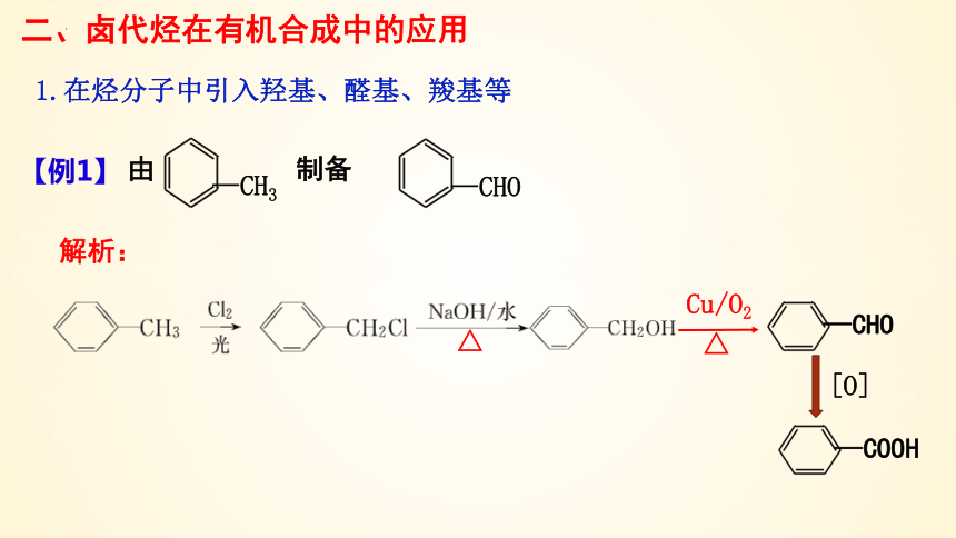 3.1.2 卤代烃在有机合成中的应用-高二化学课件(共36张PPT)（人教版2019选择性必修3）