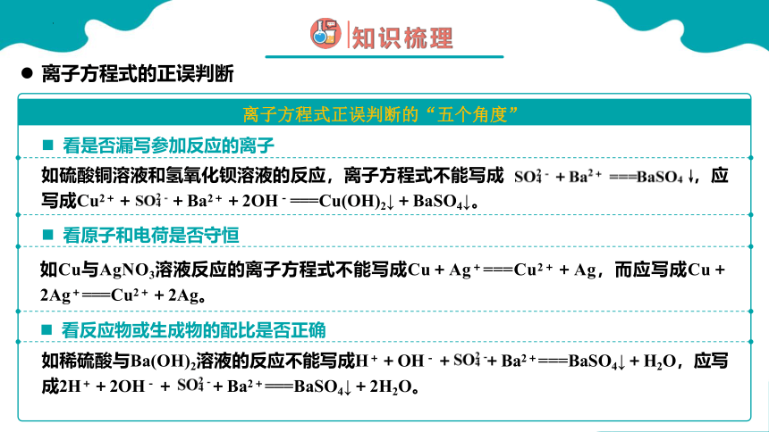 1.2.3离子反应 课件(共22张PPT）高一化学（人教版2019必修第一册）