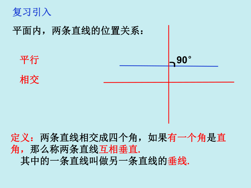2022—2023学年鲁教版（五四制）六年级数学下册7.1 两条直线的位置关系（2） 课件  (共20张PPT)