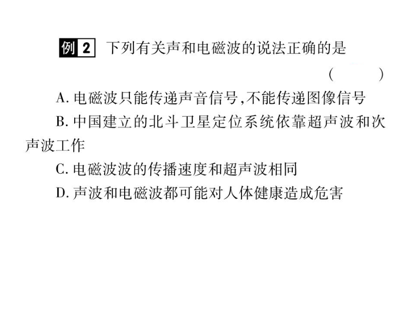 2021-2022学年人教版九年级物理习题课件 21章 信息的传递(共28张PPT)