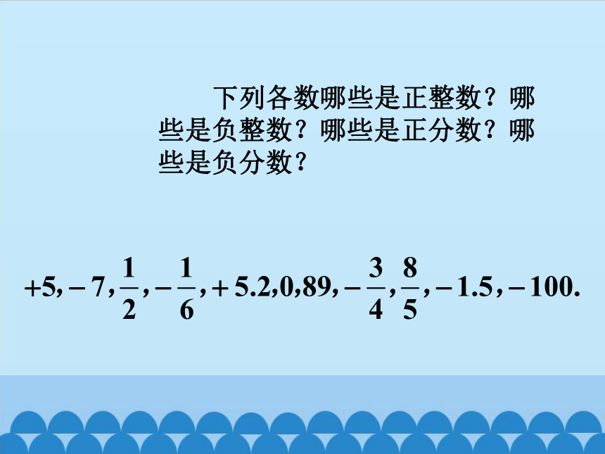 青岛版初中数学七年级上册 2.1 有理数课件(共17张PPT)