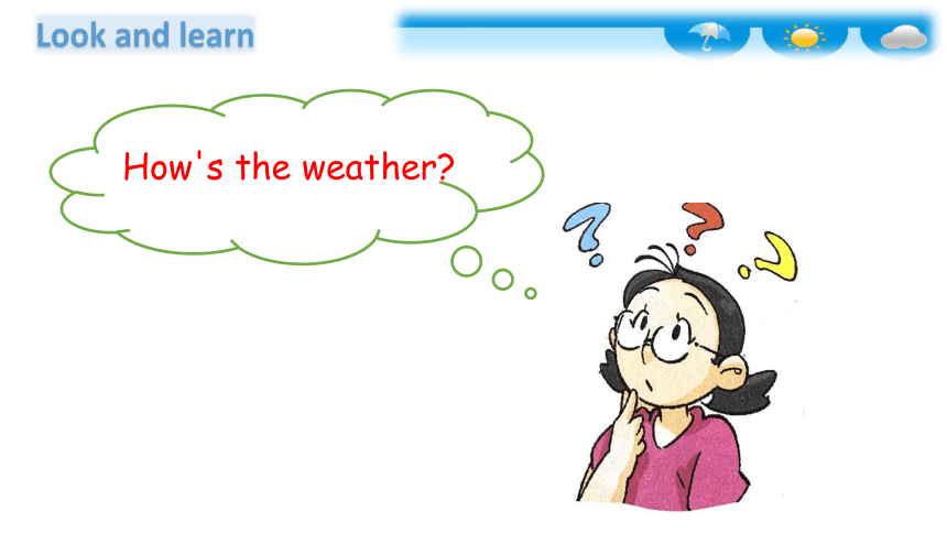 Module 4  Unit 12 Weather Period1 课件（共42张PPT，内嵌音视频）