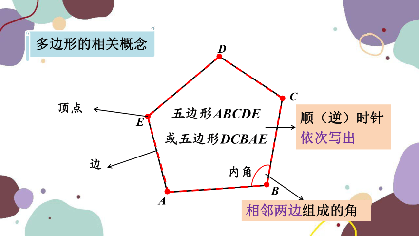 北师版数学七年级上册 4.5多边形和圆的初步认识课件 (共28张PPT)