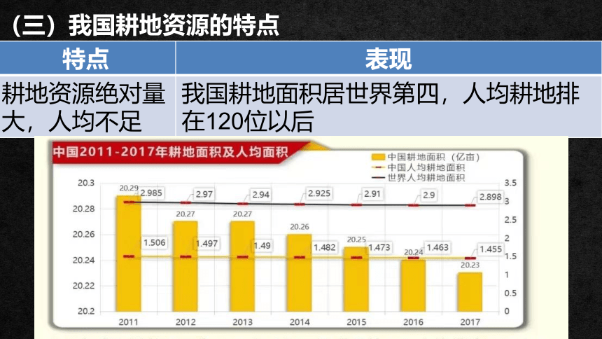 2.1耕地资源与国家粮食安全（共34张ppt）