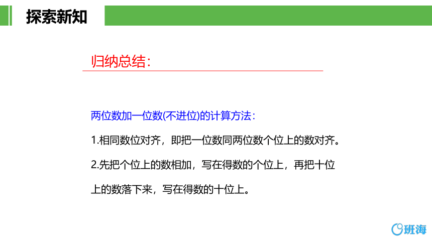 人教版(新)二上 第二单元 1.不进位加【优质课件】