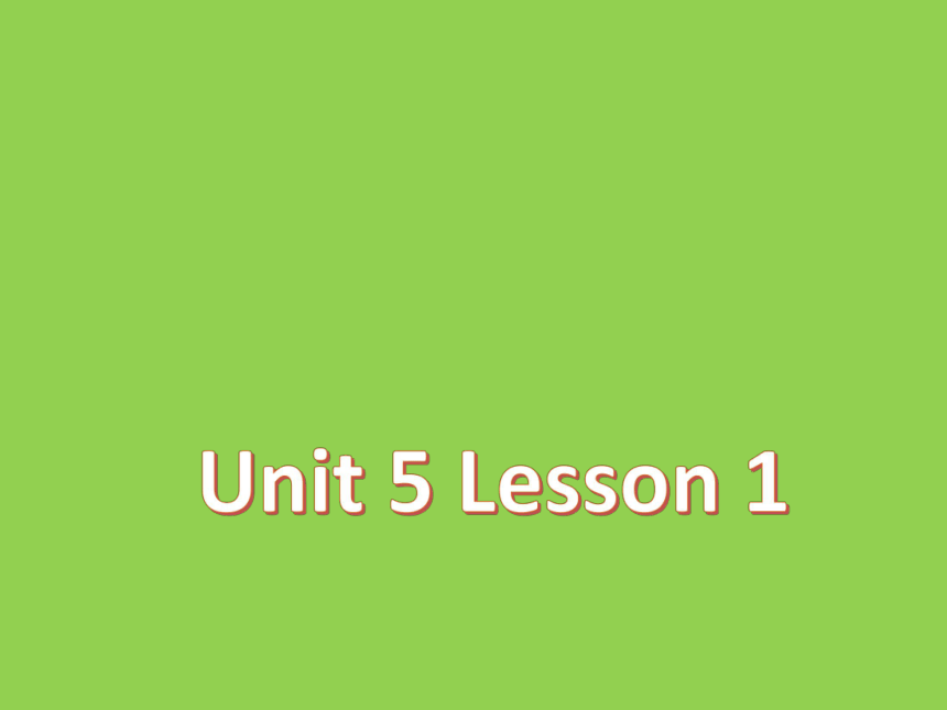 小学英语剑桥国际少儿英语(第二版) Level 3 5 Fit and well Lesson 1  课件(共13张PPT)
