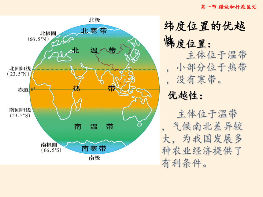 中图版地理七年级上册 第二章 第一节 疆域和行政区划  课件(共15张PPT)