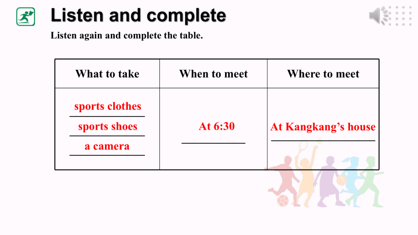 （新课标）Unit 1 Playing Sports Topic 3 The school sports meet is coming Section B 课件(共27张PPT)+内嵌音视频