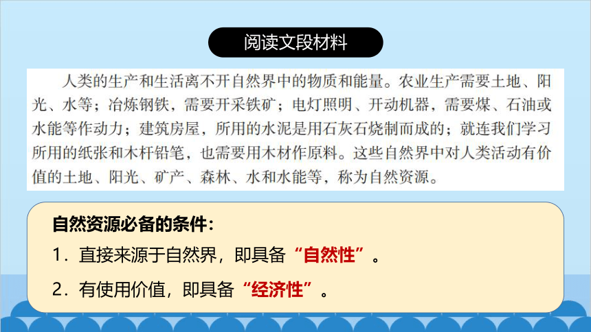 人教版地理八年级上册 第三章 第一节 自然资源的基本特征课件（共23张PPT）