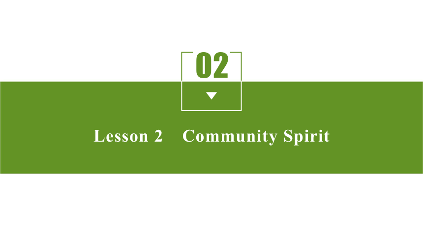 北师大版 （2019） 选择性必修第四册 Unit10 Connections Lesson2 Community Spirit课件(共26张PPT)