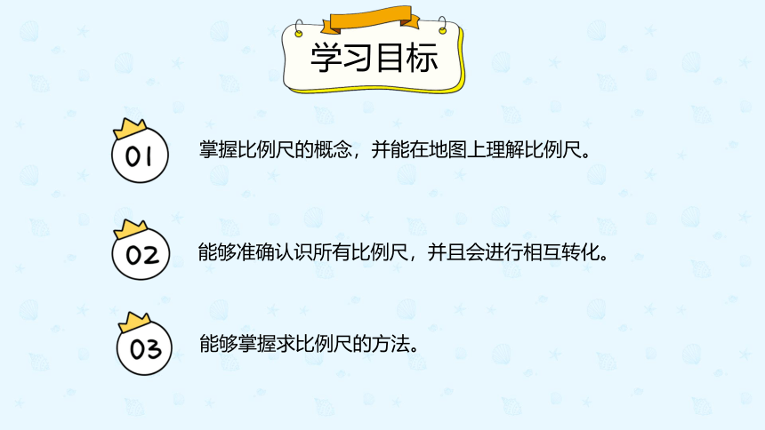 数学人教版六年级下册第四单元第3节第一课时《认识比例尺》(共22张PPT)