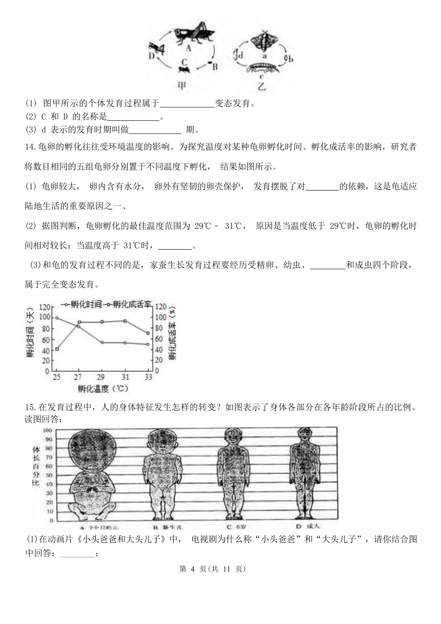 第1章 代代相传的生命 复习专题（1.1-1.3，含解析）