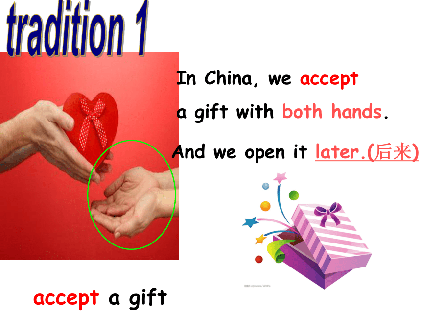 外研版八年级上册Module 11 Way of life  Unit 1 In China,we open a gift later  课件(共50张PPT，无音频)