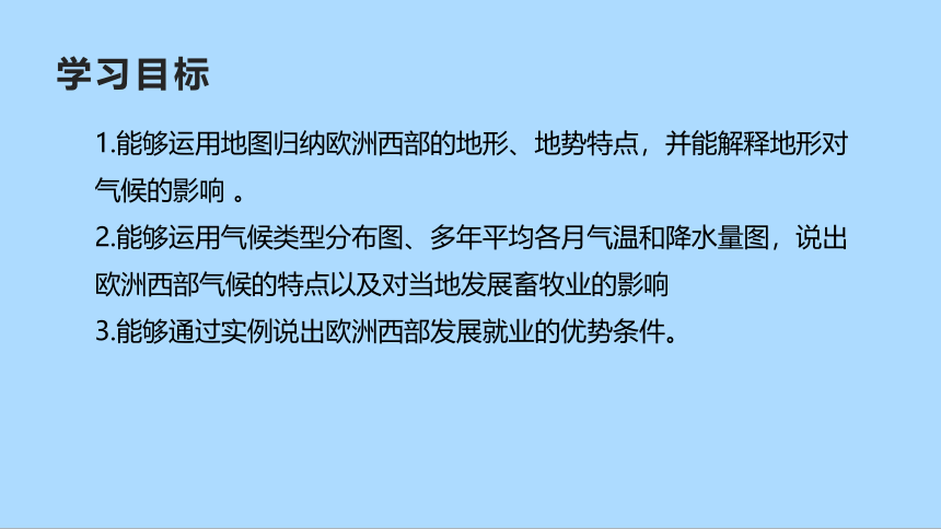 人教版地理七年级下册8.2 欧洲西部  第二课时课件(共33张PPT)