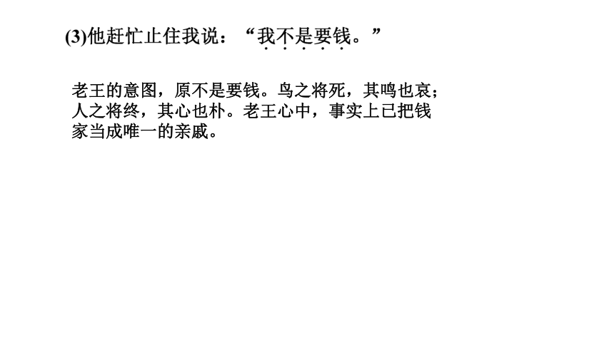 11 老王 讲练课件—2020-2021学年湖北省黄冈市七年级下册语文(共31张PPT)