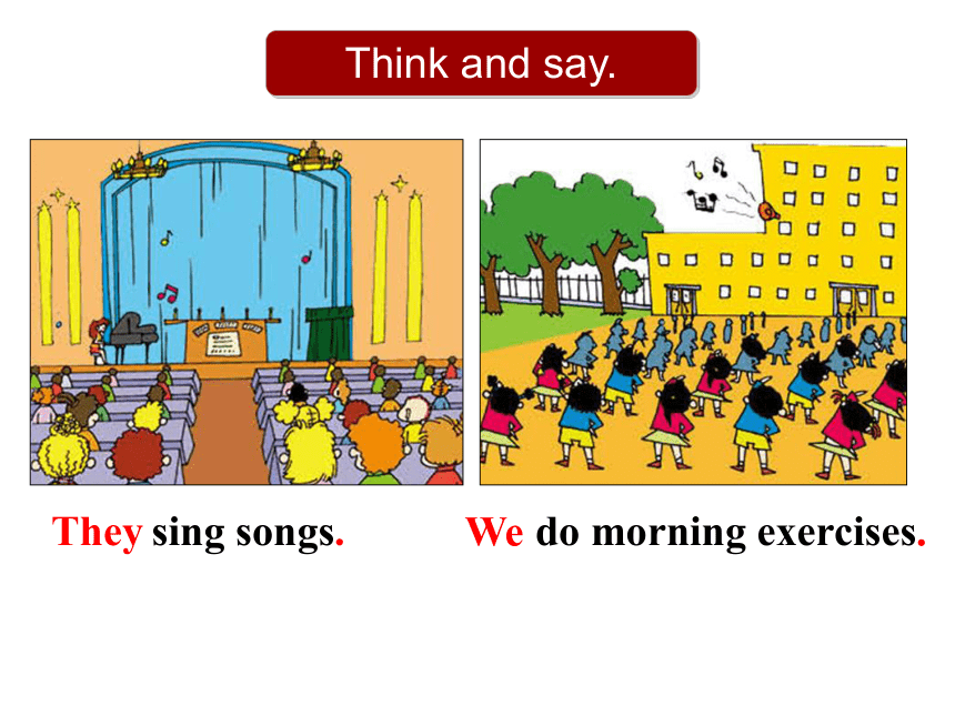 Module 8 Unit 1 Children often sit around tables 课件(共13张PPT)