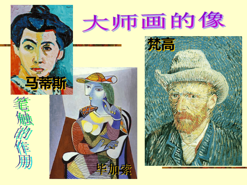 沪教版 三年级下册美术 第5课 有特征的头像 课件（15张PPT）
