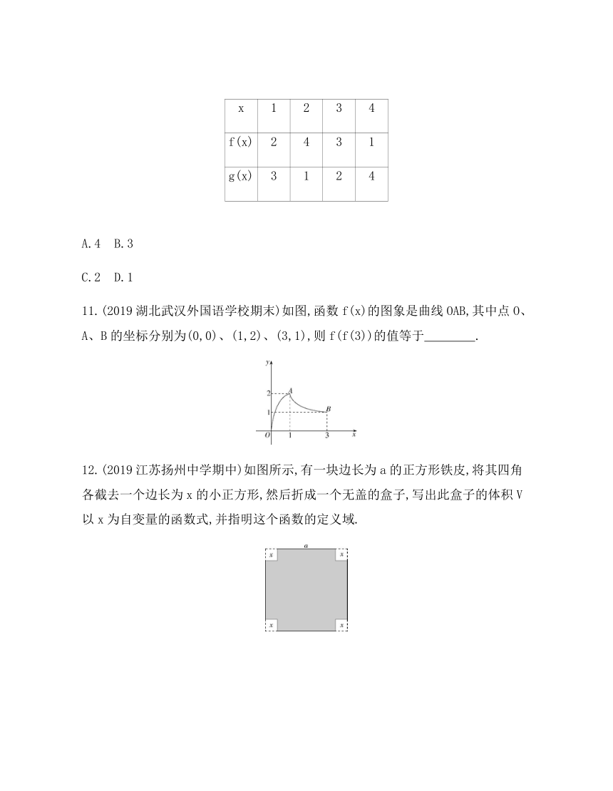 §1   生活中的变量关系  §2   函数   题组训练-2021-2022学年高一上学期数学北师大版（2019）必修第一册 第二章（Word含答案解析l）