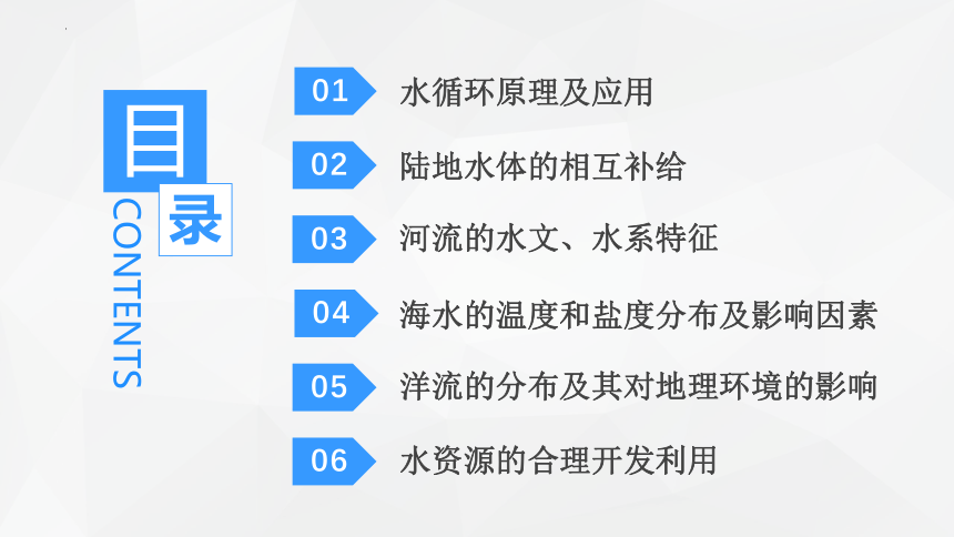 专题四 水体运动规律   考点一水循环、水平衡与旱涝灾害课件(共52张PPT)