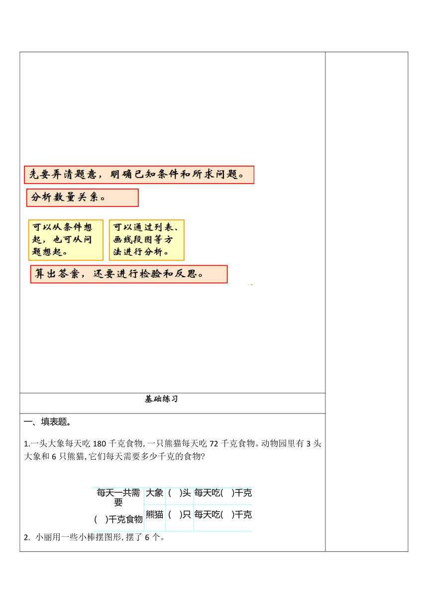 苏教版数学四年级上册 5 解决问题的策略 试题（讲解+巩固精练）（含答案）