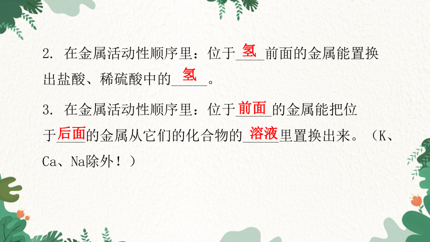 粤教版九年级化学下册6.3 金属矿物与冶炼课件(共35张PPT)