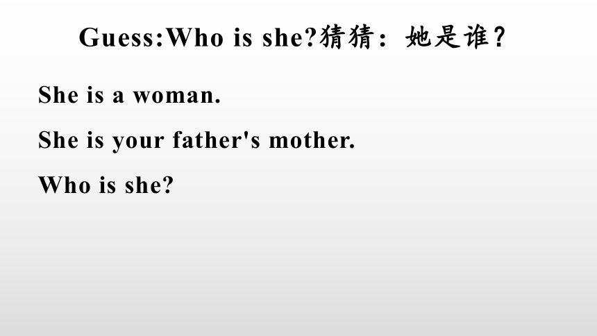 Unit3 This is my father. Lesson 2 课件 （共23张PPT）