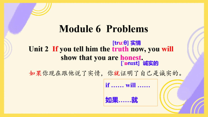 外研版九上 Module 6 Problems  Unit 2 课件（希沃版+PPT图片版）
