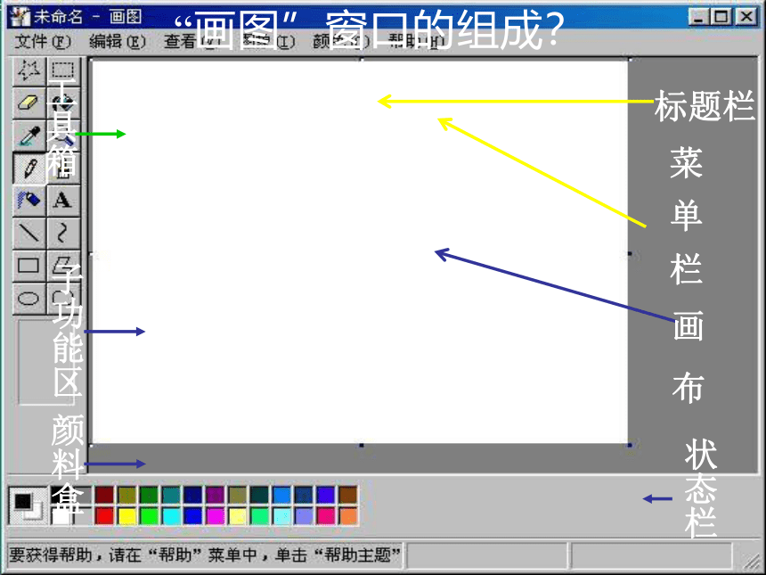 冀教版小学信息技术三年级第二课画大熊猫 课件（20PPT）