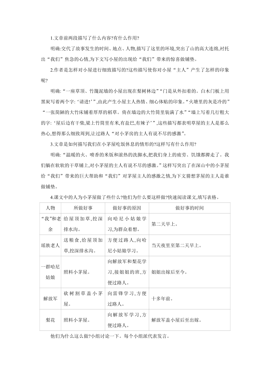 15　驿路梨花    同步教案