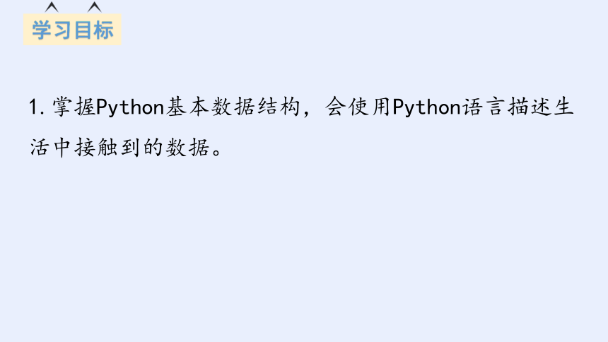 浙教版必修一 3.2.1.2Python语言程序设计——基本数据结构 课件