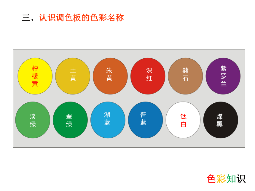 岭南版七年级下册美术  8.我们的调色板 课件(共23张PPT)