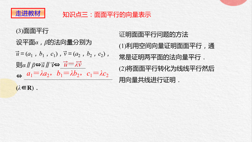 1.4.1 第2课时 空间中直线、平面的平行 课件（共14张PPT）