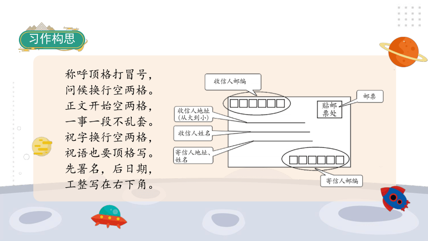 部编版语文四年级上册 习作：写信 语文园地七   课件（34张PPT)