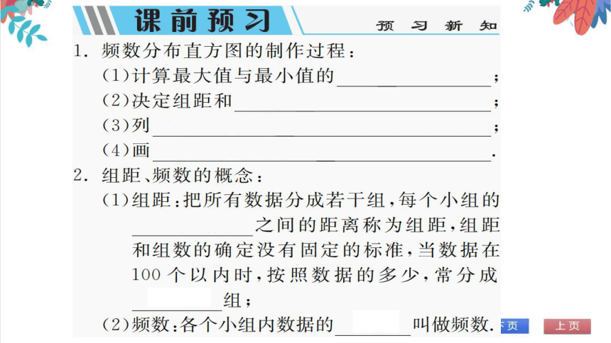 10.2  直方图 习题课件（含答案）