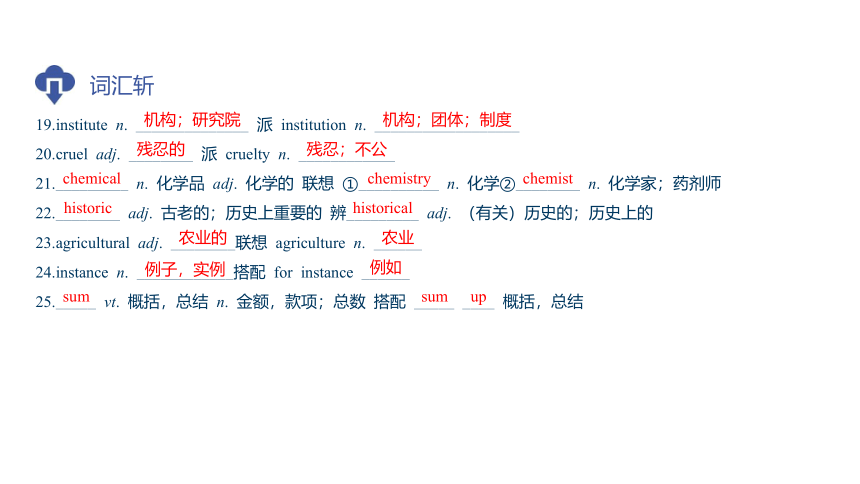 北师大版 （2019）选择性必修第一册  Unit 3  ConservationWriting Workshop  Club 2词句重难点 课件(共24张PPT)