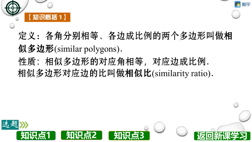 【分层教学方案】第26课时 相似多边形 课件