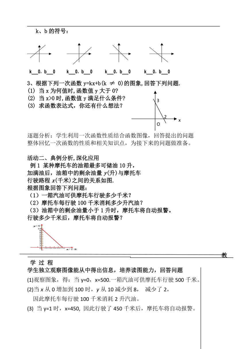 北京版八年级数学下册《14.7 一次函数的应用》教学设计