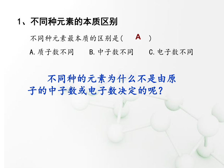京改版九年级化学上册5.1 初步认识化学元素  课件(共15张PPT)