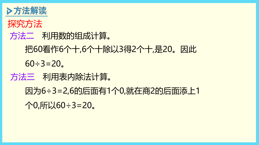 4.1 整十、整百数除以一位数的口算    课件（19张PPT）