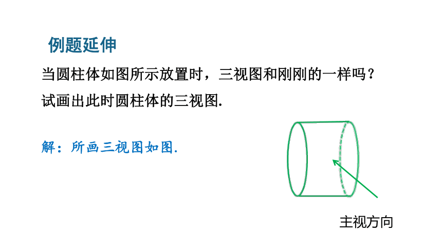 浙教版九年级下册3.2.2简单旋转体的三视图课件(共16张PPT)