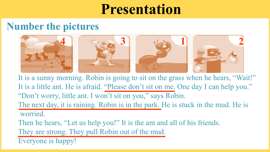 Unit 6 How do you feel B Read and write  课件(共14张PPT)