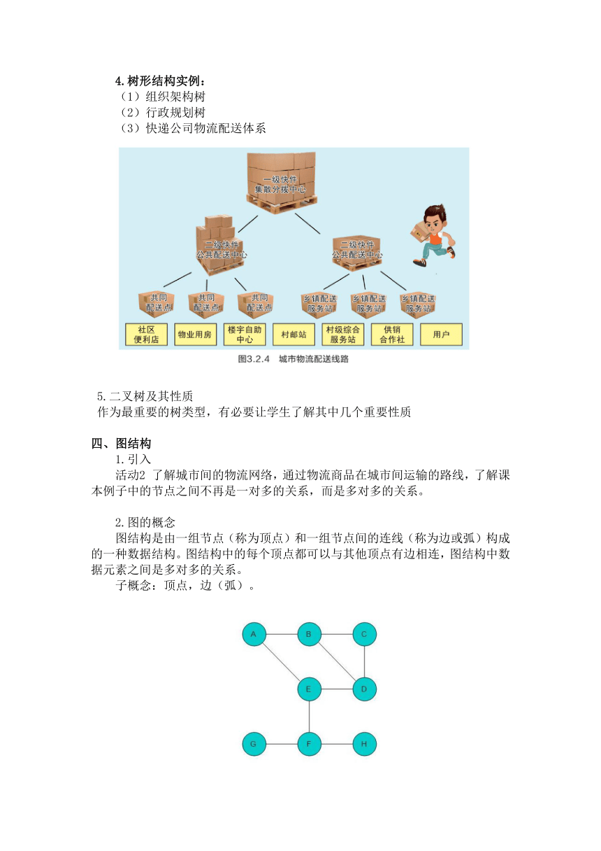 高一信息技术（必修1）课时13_第三单元_3-2数据与结构（第二课时）-教案