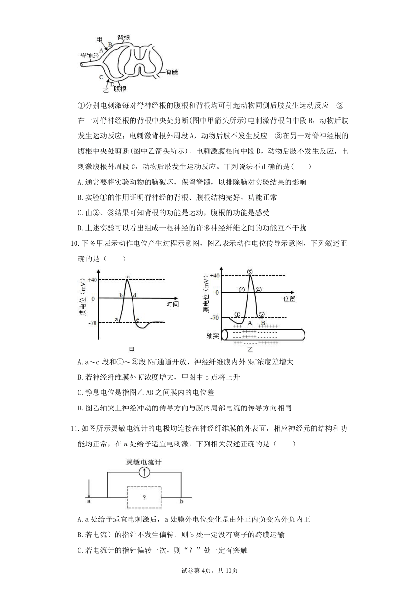 山东省德州市夏津县第一高级中学2022届高三上学期11月间周考生物试卷（PDF版含答案）