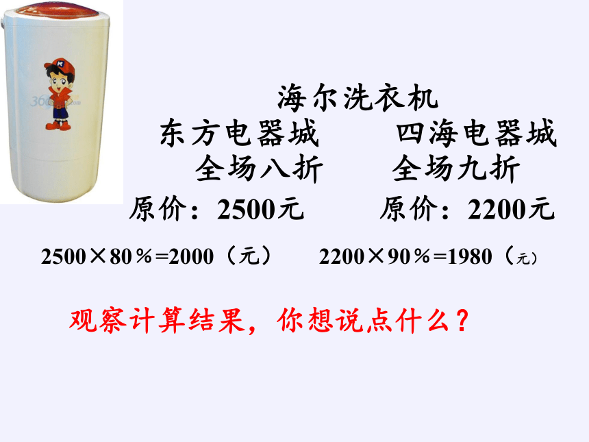 六年级数学下册课件-2.1 折扣人教版(共18张PPT)