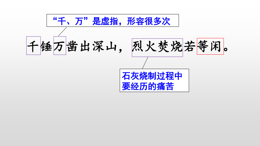 10古诗三首《石灰吟》课件(共24张PPT)