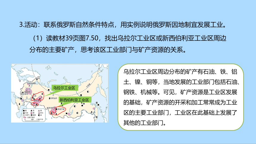 人教版地理七年级下册7_4  俄罗斯 第二课时课件(共31张PPT)