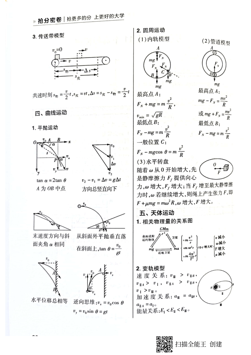 高考理科综合抢分秘籍