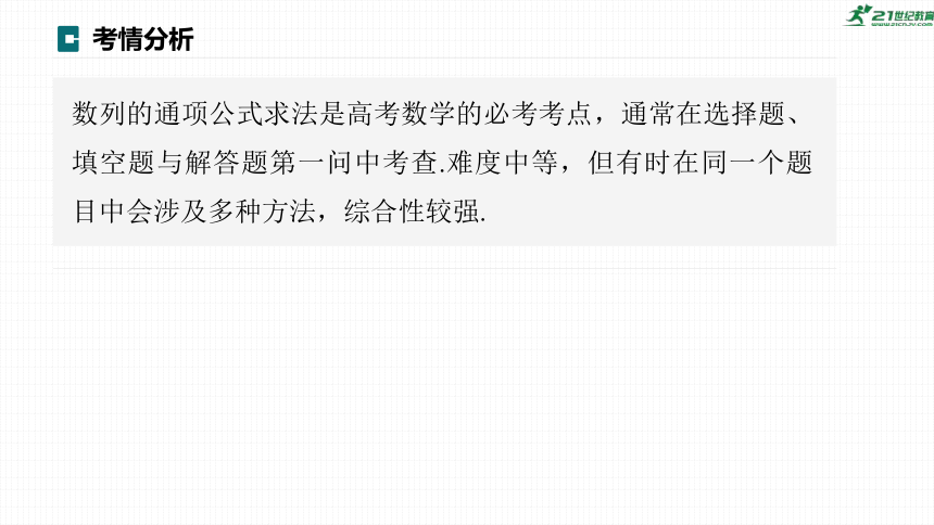 高考数学专题三数列　微专题22　数列的递推关系   课件(共67张PPT)